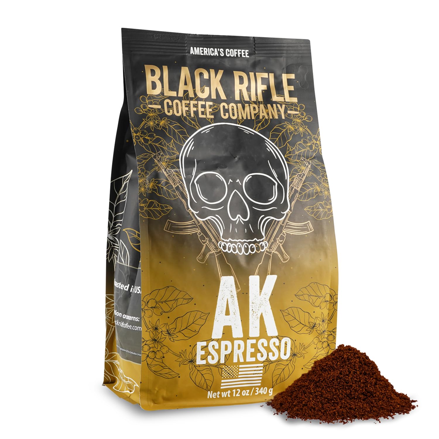 Black Rifle Coffee Company, Medium Roast Ground Coffee Variety 3 Pack, 12 OZ Bag
