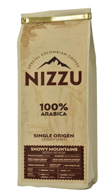 Sierra Nevada Colombian Specialty Single Origin Coffee 16OZ Bag