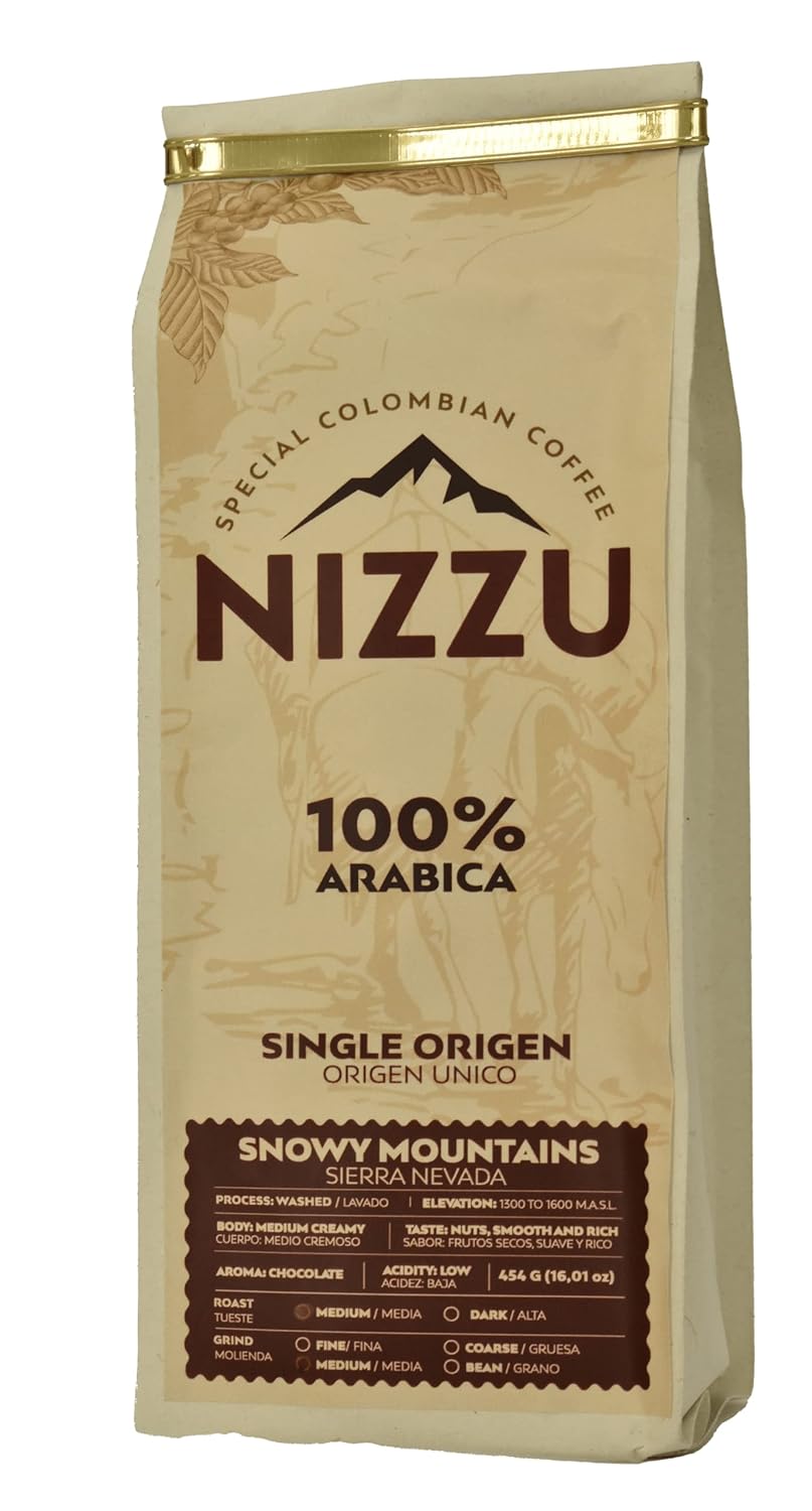 Sierra Nevada Colombian Specialty Single Origin Coffee 16OZ Bag