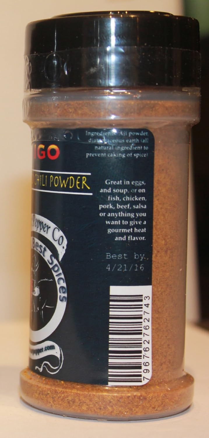 Chili Pepper Powder Spice Gift Set Jalapeño Chipotle Ancho Aji Amarillo