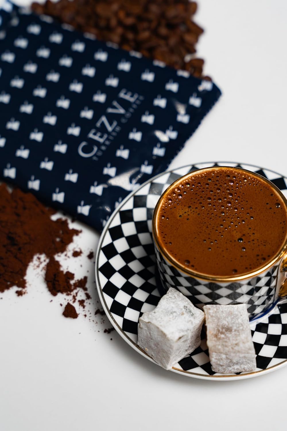 Cezve Turkish Coffee, 100% Arabica, Traditional/Geleneksel Flavor, Ground Coffee, 2,65oz (75gr)