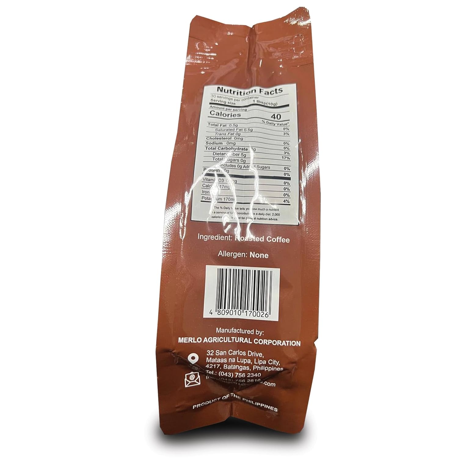 Batangas Brew (Kapeng Barako Coffee) Special Blend 300g, Pack of 1