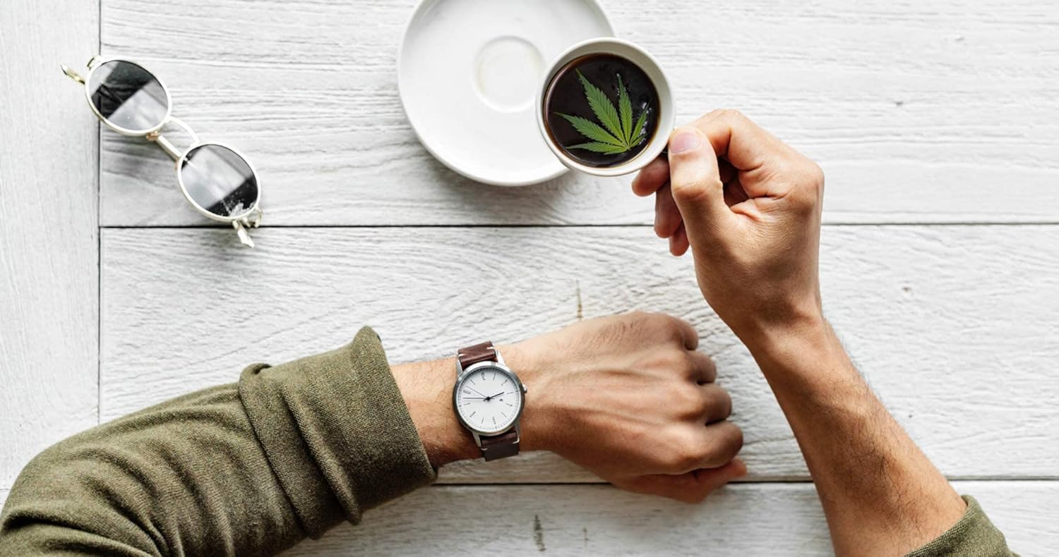 Hemp Coffee 100% Colombian Coffee Blend With Pure Hemp (100% Natural Hemp). Ground Coffee, Artizan Coffee Roasters, DARK ROAST (HEMP Coffee, 12 Ounce)