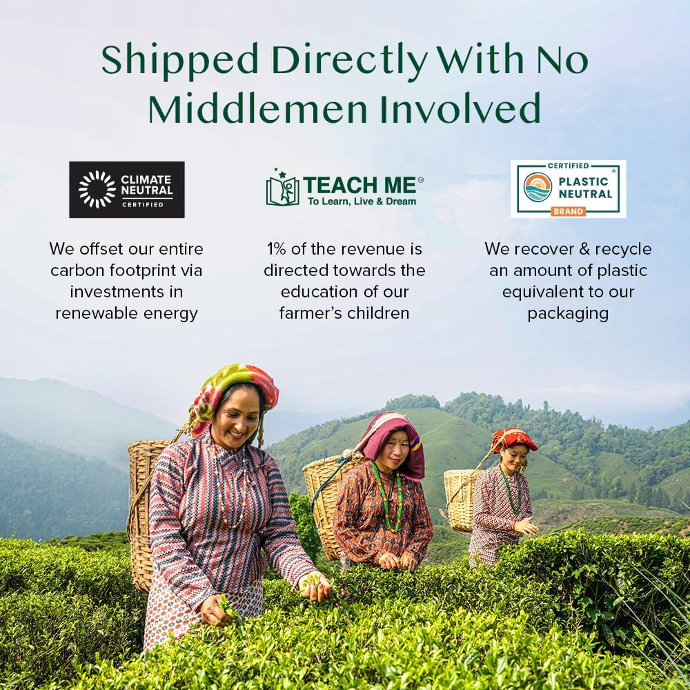 VAHDAM, Assorted Loose Leaf Tea Sampler (10 Teas) Non-GMO, Gluten Free | Whole Loose Leaf Tea Sampler | Tea Variety Pack | Tea Gift Set | Gifts for Women & Men