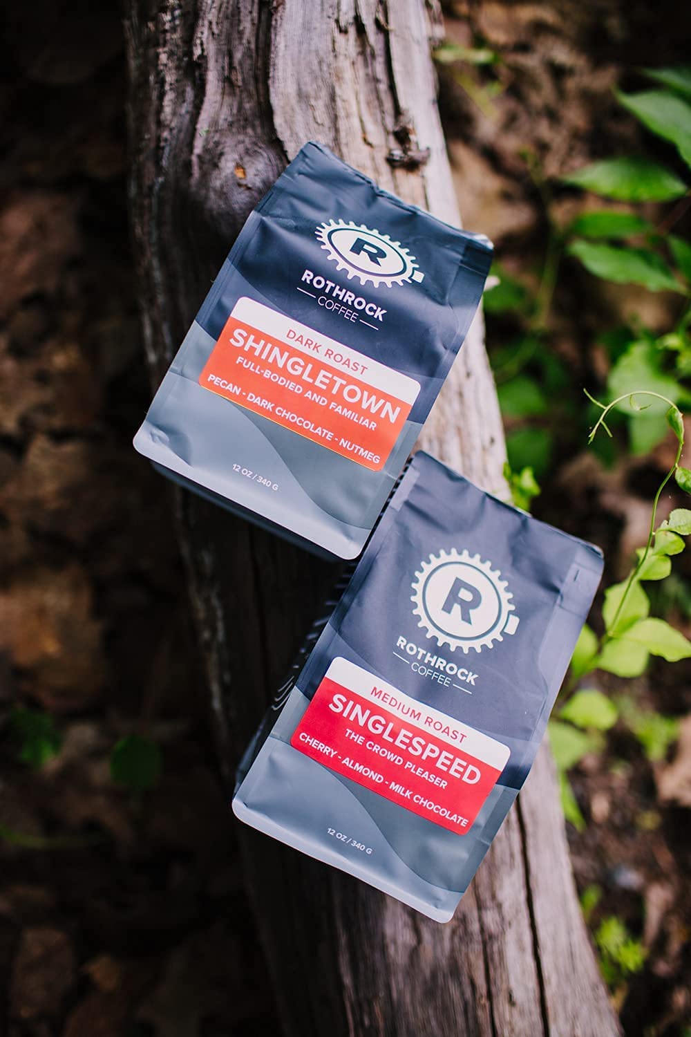 ROTHROCK COFFEE ROASTER'S CHOICE WHOLE BEAN COMBO PACK - MEDIUM/DARK ROAST, 12OZ BAGS