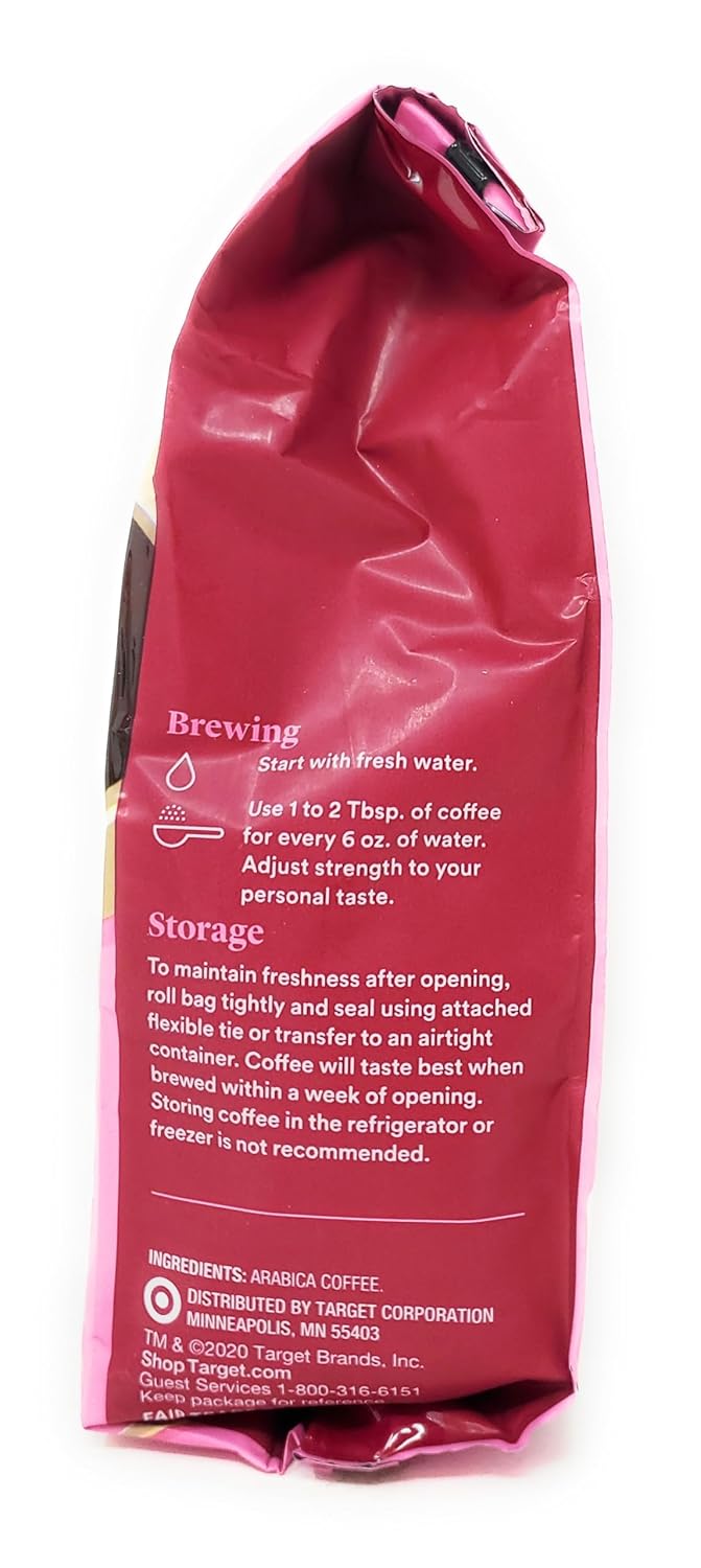 Donut Shop Blend Medium Roast Ground Coffee 12oz/340g (Pack of 1)