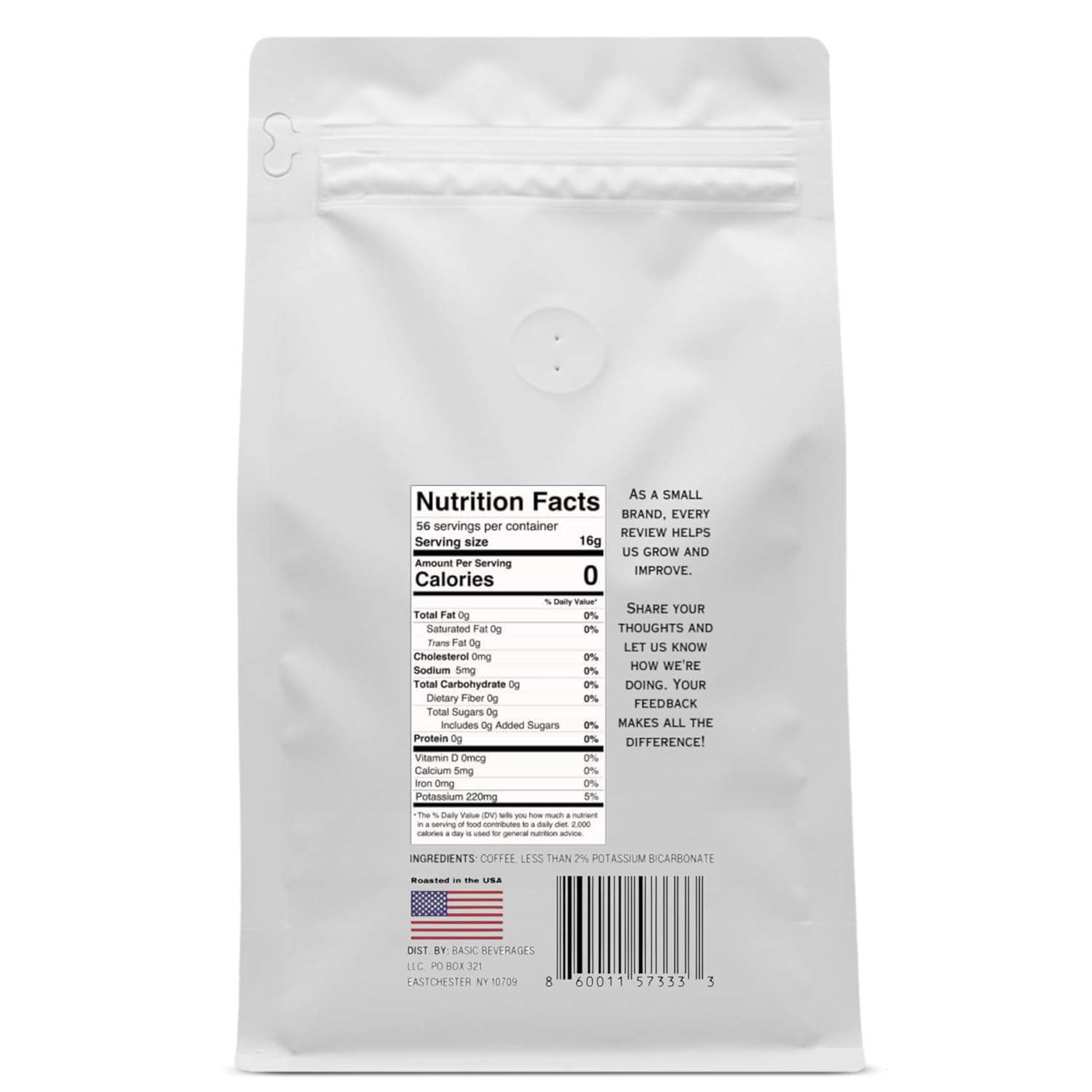 pH Adjusted Coffee by COpHEE - Ground Medium Roast - Smooth Non-GMO Arabica - Acid Neutralizing Electrolytes for Sensitive Stomachs, Acid Reflux, and Heartburn ~pH 6.5-32 oz Original Blend