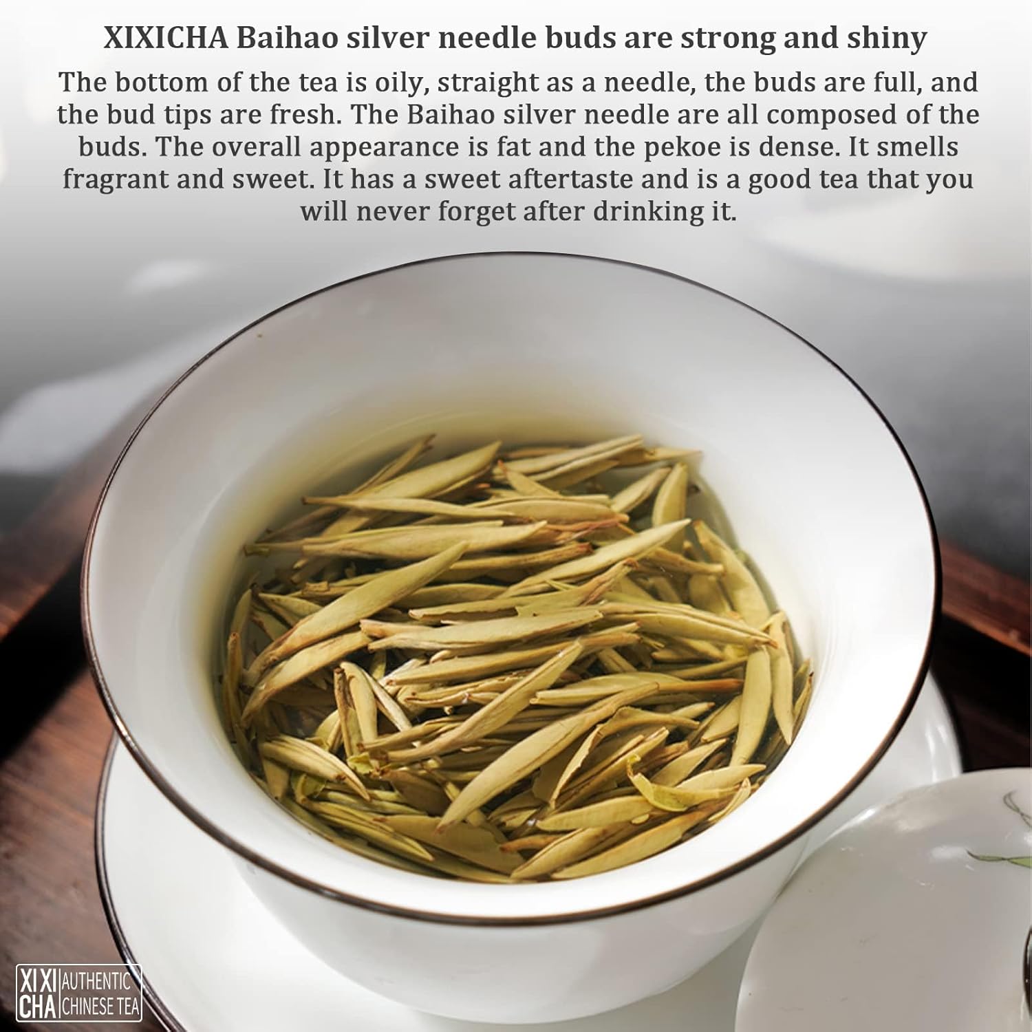 XIXICHA Fuding Silver Needle White Tea 福鼎白毫银针 & Yunnan Silver Needle White Tea 云南白毫银针 白茶