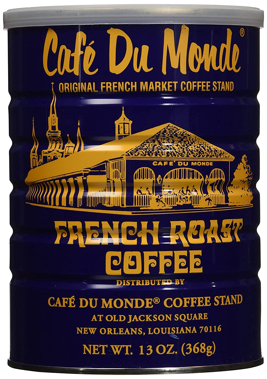 Cafe Du Monde French Roast Dark Coffee, 13 Ounce-SET OF 3