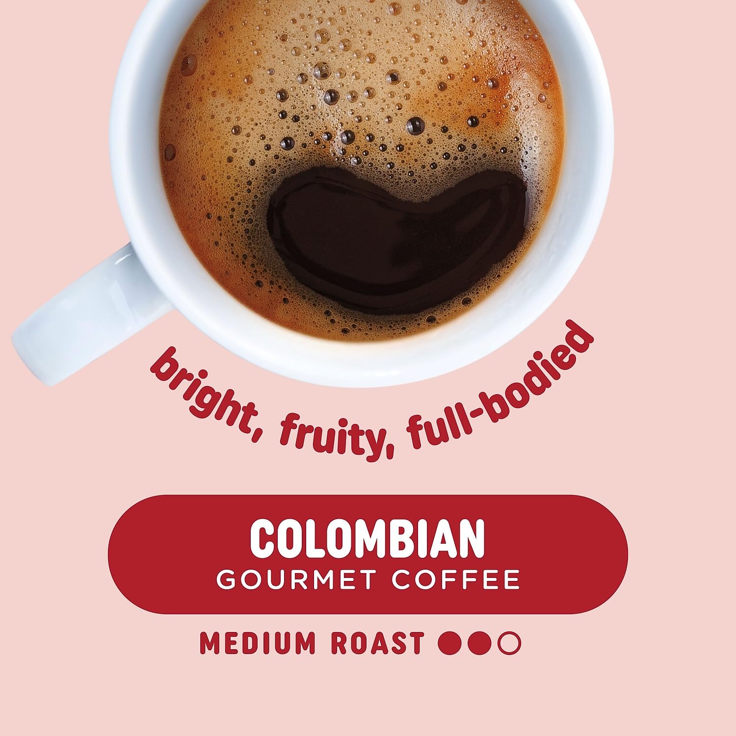Java Roast 479695 Java Roast Gourmet Colombian Ground Coffee with Bonus Filters