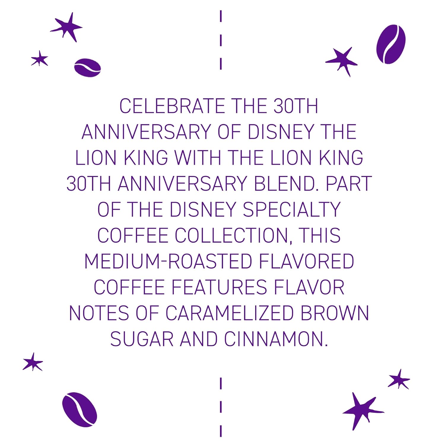 Joffrey’s Coffee - Disney The Lion King 30th Anniversary Blend, Disney Specialty Coffee Collection, Arabica Ground Coffee, Artisan Medium Roast, Rich & Smooth Taste (Ground Coffee, 11oz)
