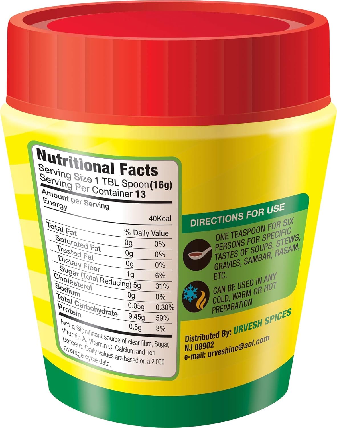 Tamicon Tamarind Concentrate | Tangy & Sour Imli Chutney | South Indian Style Paste | Ideal for Indian Curries, Thai Sauces & Kitchen Recipes | 7.05 Oz (200gm)