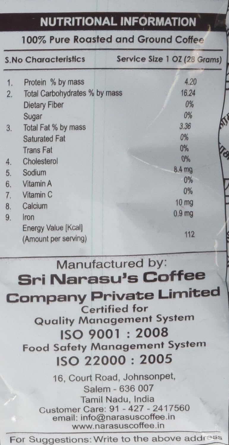 Narasu's Pure Filter Coffee Premium Blend (500 grams)