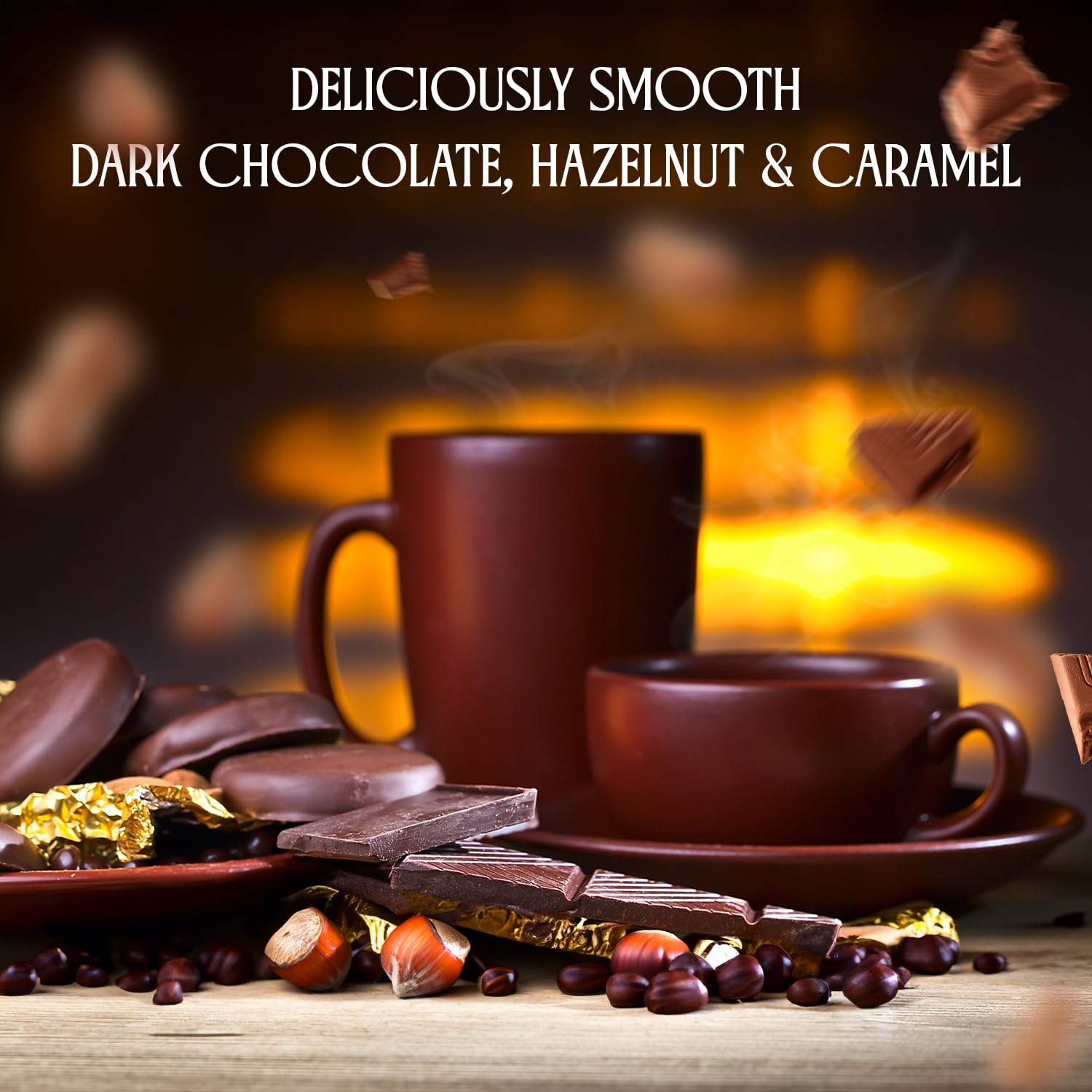 Forza Ground Coffee, Medium Dark Roast Ground Coffee, Bold Flavor with Dark Chocolate, Hazelnuts & Caramel, Specialty Coffee 12 oz Bag, Freshly Roasted in Brooklyn, Kosher Certified