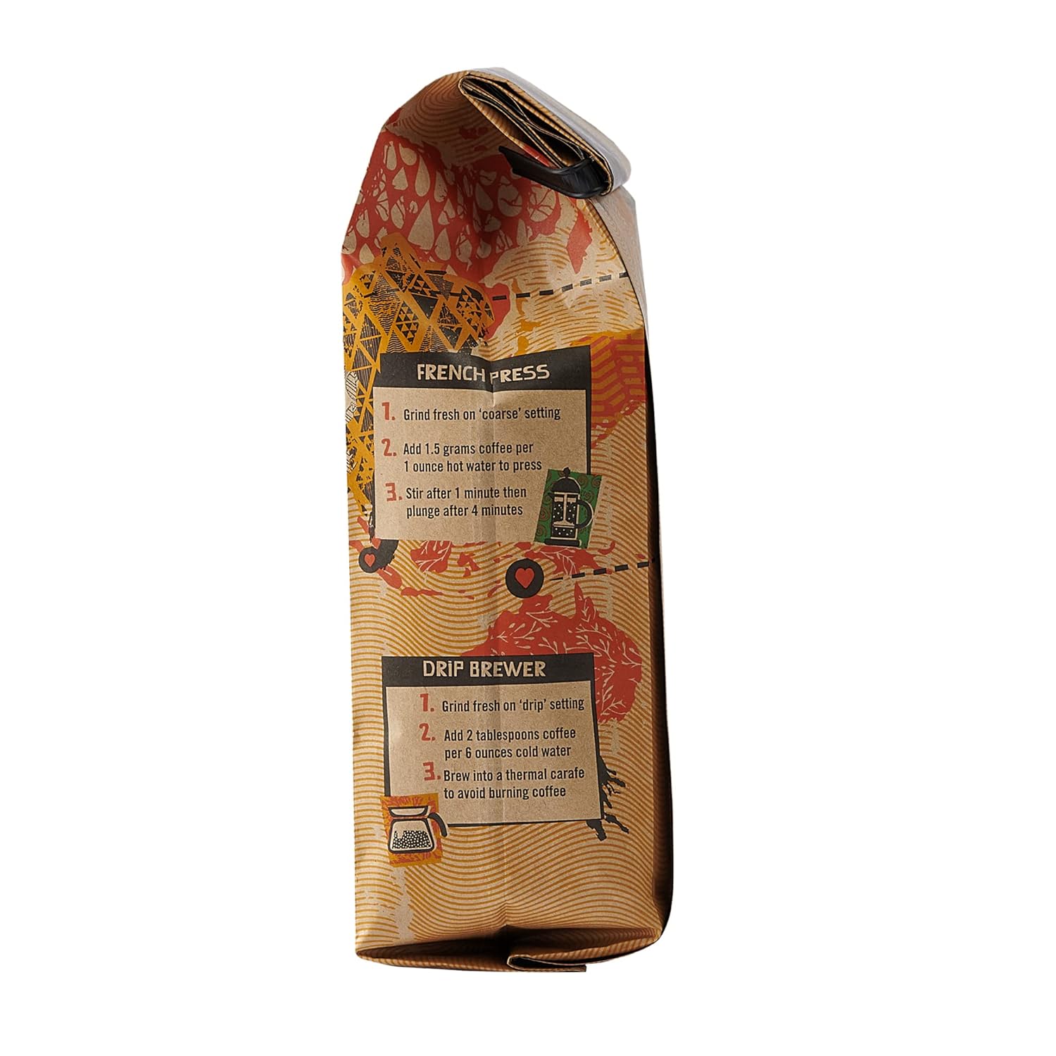 Mother Earth Organic Medium Roast 12oz Ground-Coffee for Goodness Sake-USDA Organic GROUND Coffee