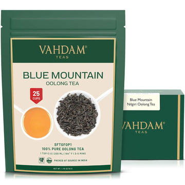 VAHDAM Imperial Oolong Tea Leaves From The Blue Mountains (25 Cups/1.76oz) Loose Leaf | Brew Hot Or Iced Tea
