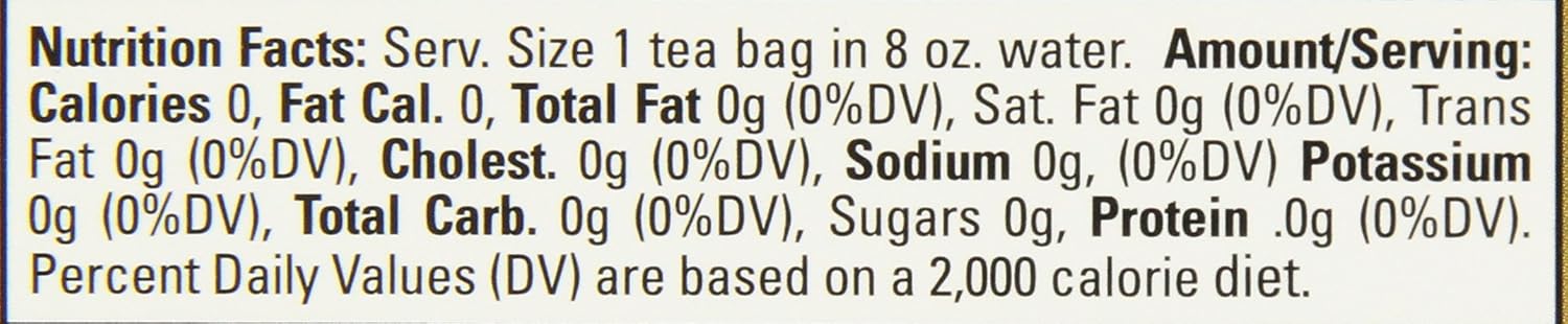 Davidson's Organics, White Pomegranate, 8-count Tea Bags, Pack of 12