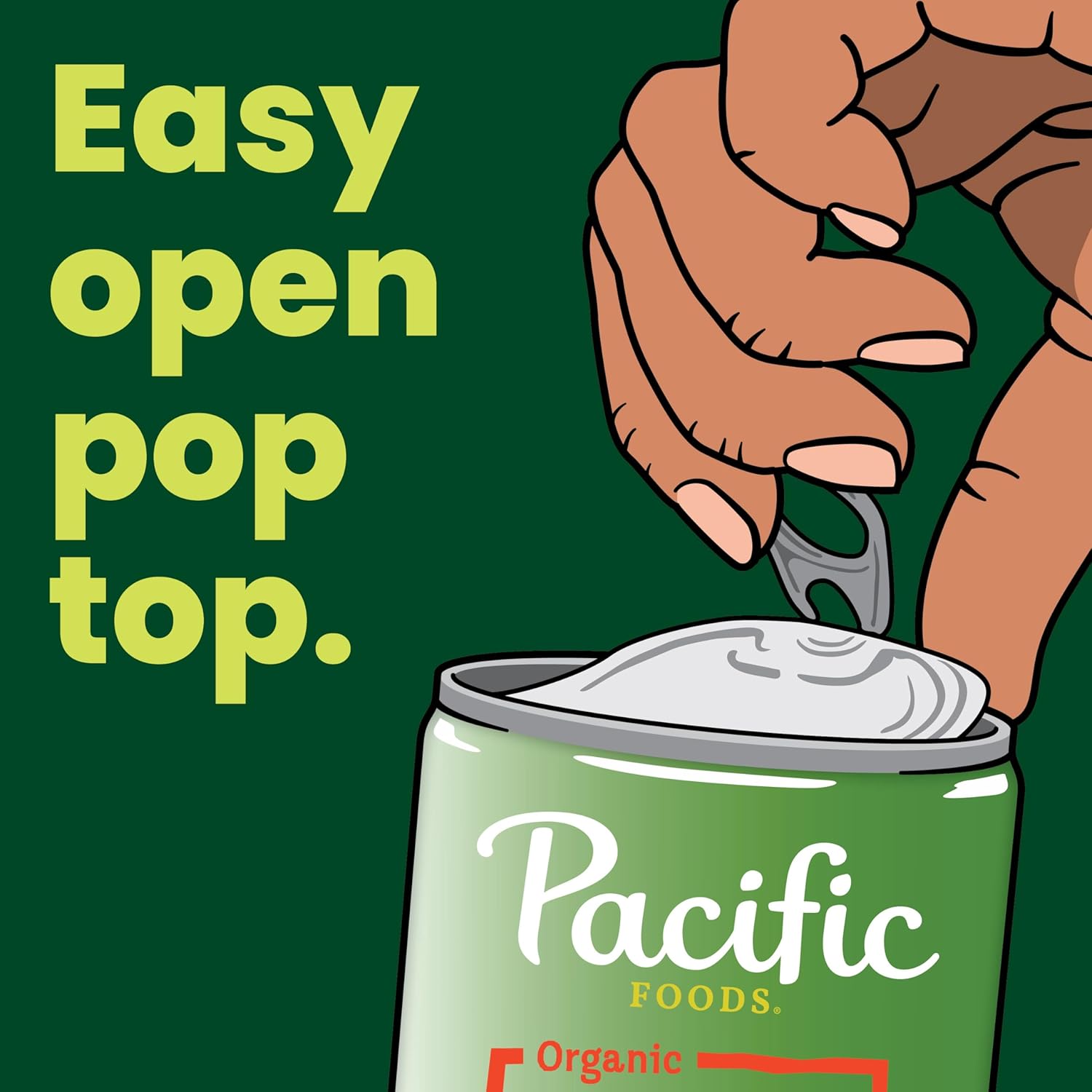 Pacific Foods Organic Chicken Noodle Soup, 16.1 oz Can