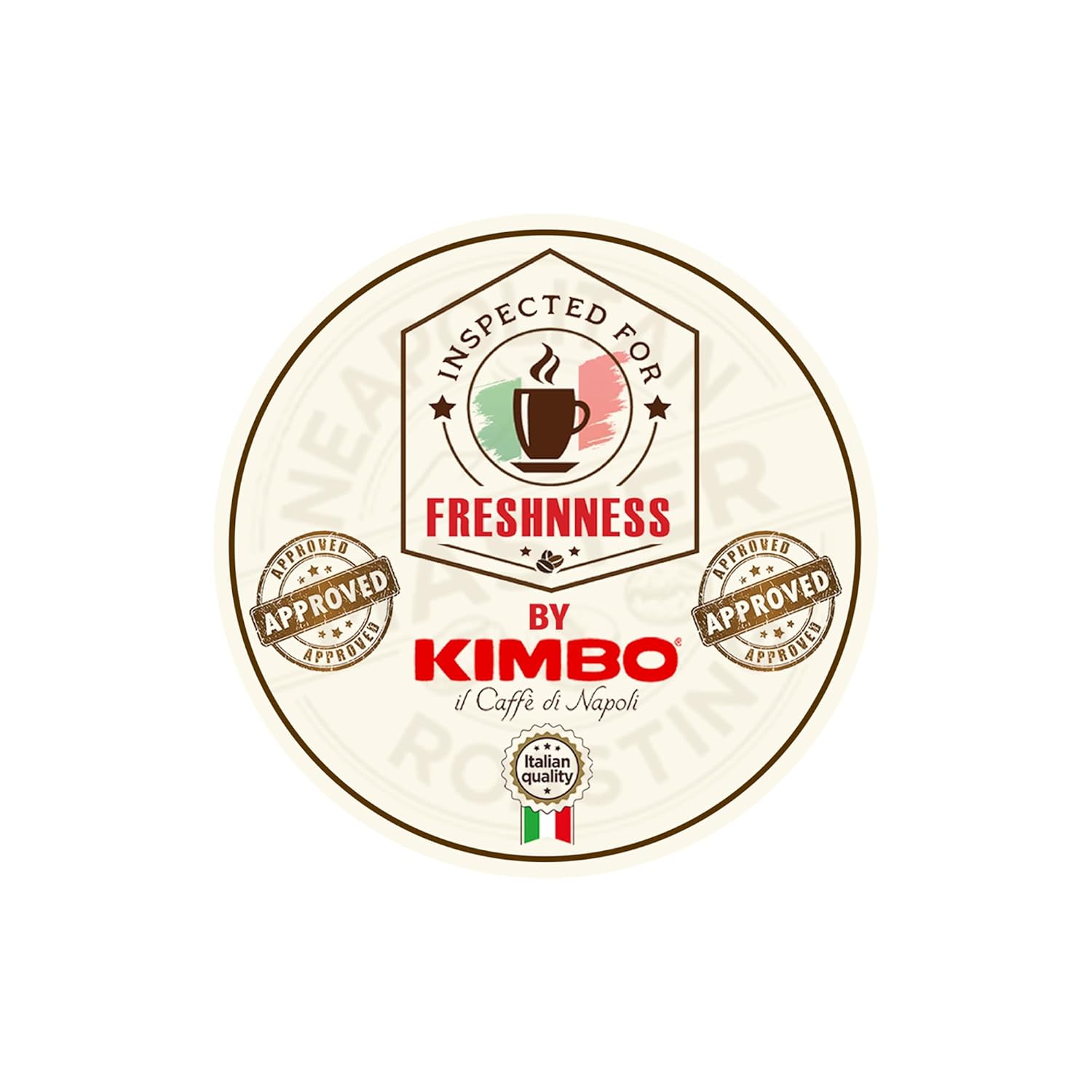 Kimbo Decaf Medium Roast Ground Coffee | 9/13 Intensity | Full-Body with Rich and Smooth Flavor | Italian Quality | 8.8 oz Can