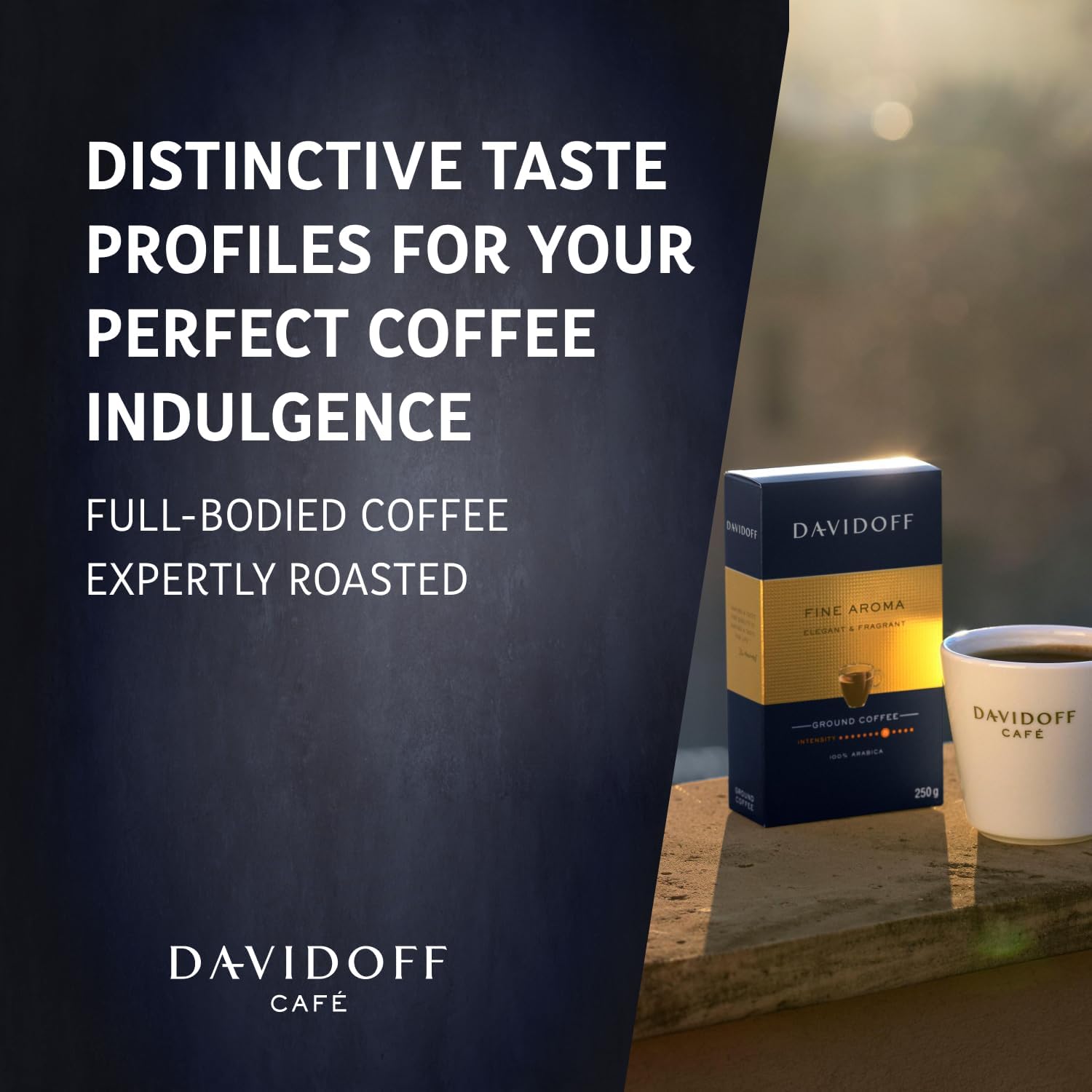 Davidoff Cafe Fine Aroma Ground Coffee, 8.8 Ounce Package