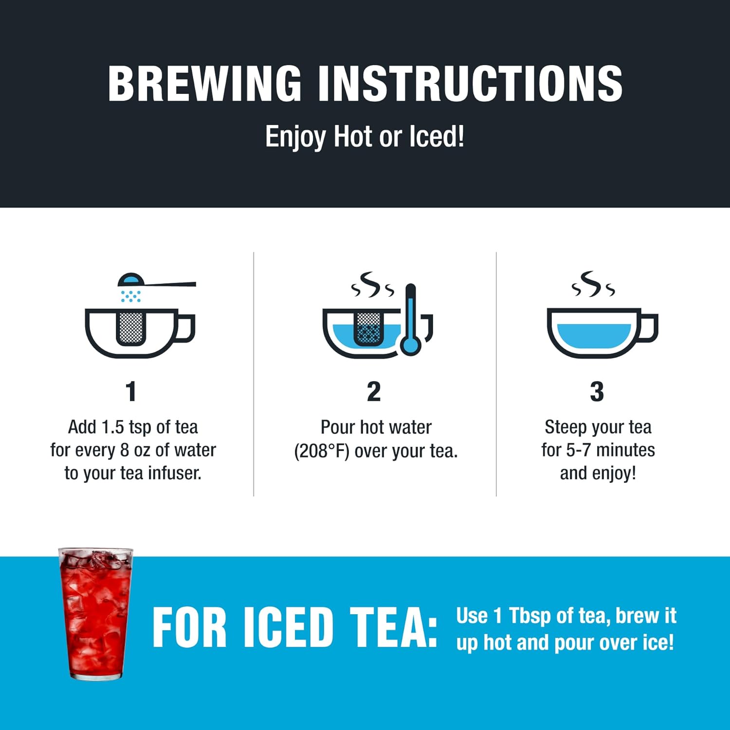 Tiesta Tea - Cranberry Hibiscus Rooibos Tea | Fireberry | Loose Leaf | Herbal Blend with Hibiscus, Cranberry, Currants & Rooibos | Enjoy Hot or Iced | 1.7oz Resealable Pouch, 25 Cups