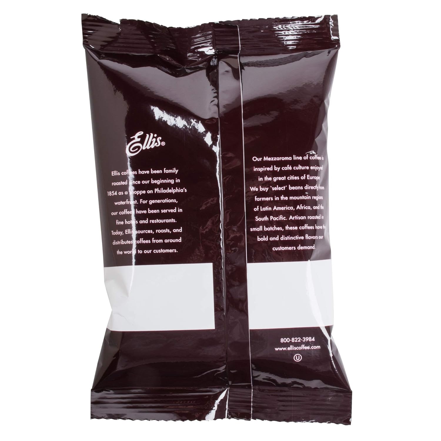 TableTop King Mezzaroma 2.5 oz. 1854 Roast Coffee Packet - 24/Case
