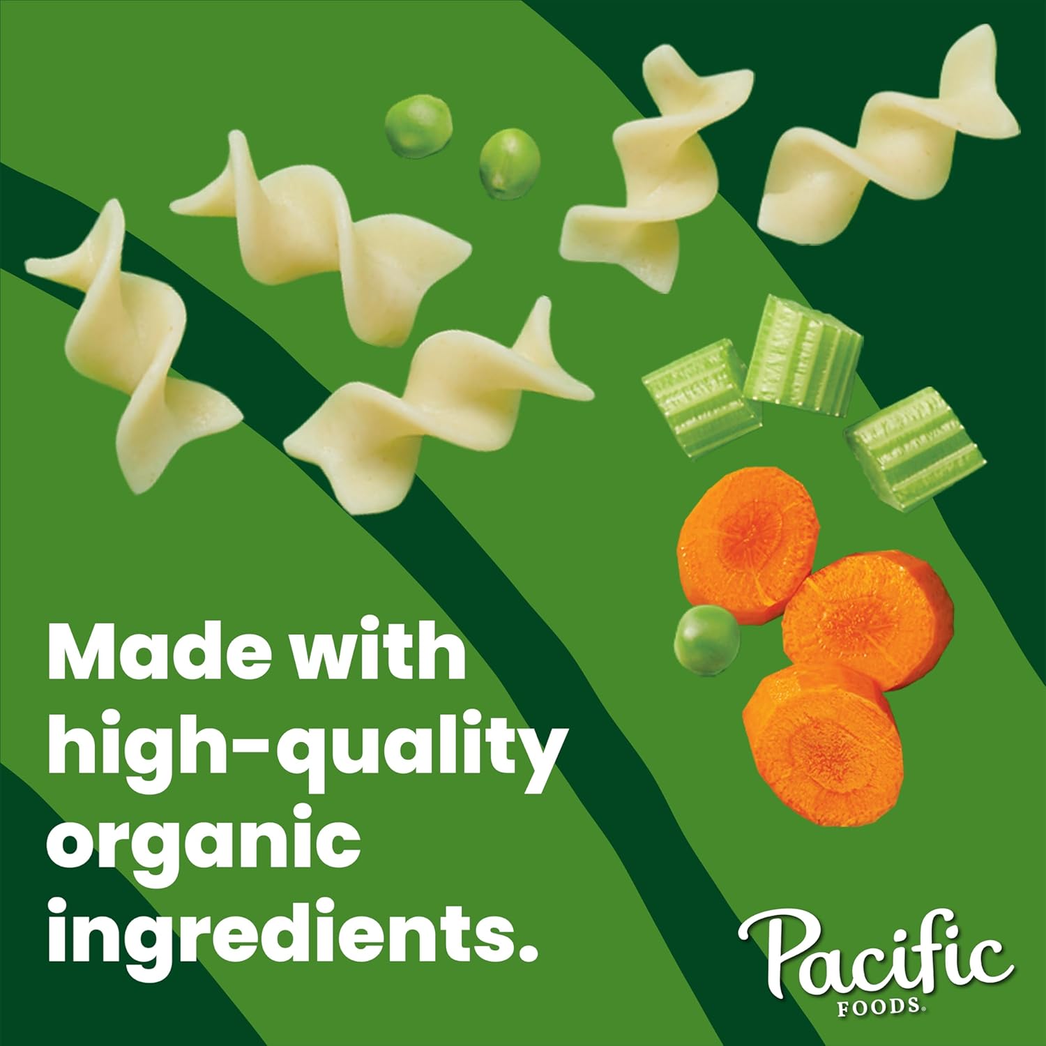 Pacific Foods Organic Chicken Noodle Soup, 16.1 oz Can