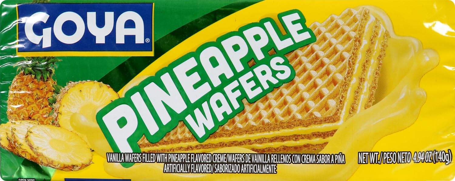 Goya Foods Pineapple Wafers, 4.94 Ounce (Pack of 24)