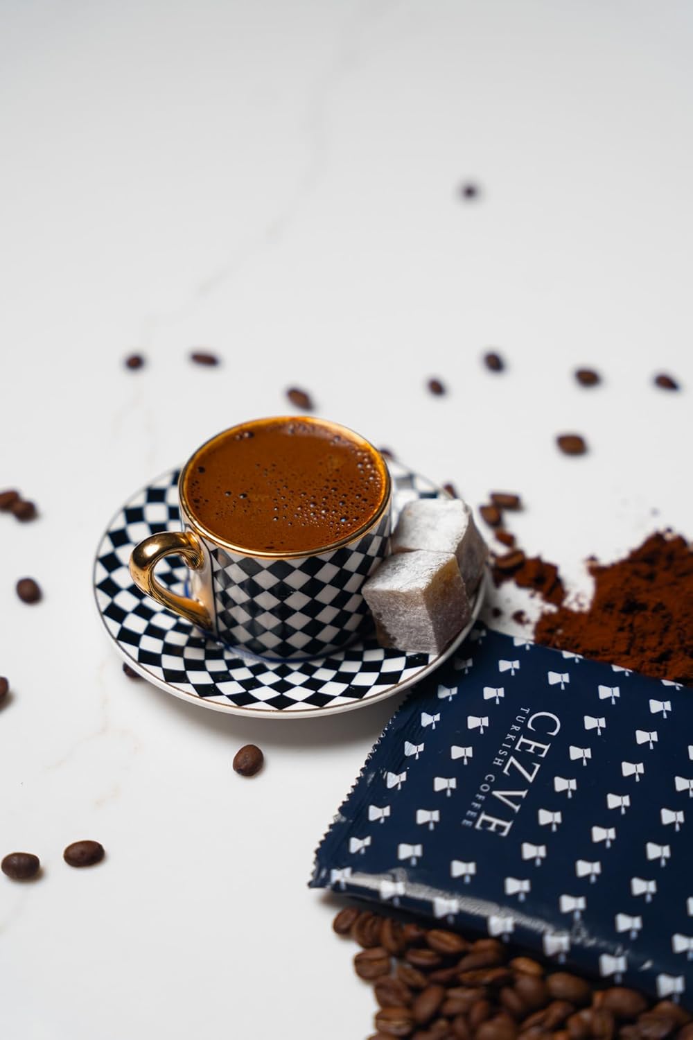 Cezve Turkish Coffee, 100% Arabica, Traditional/Geleneksel Flavor, Ground Coffee, 2,65oz (75gr)