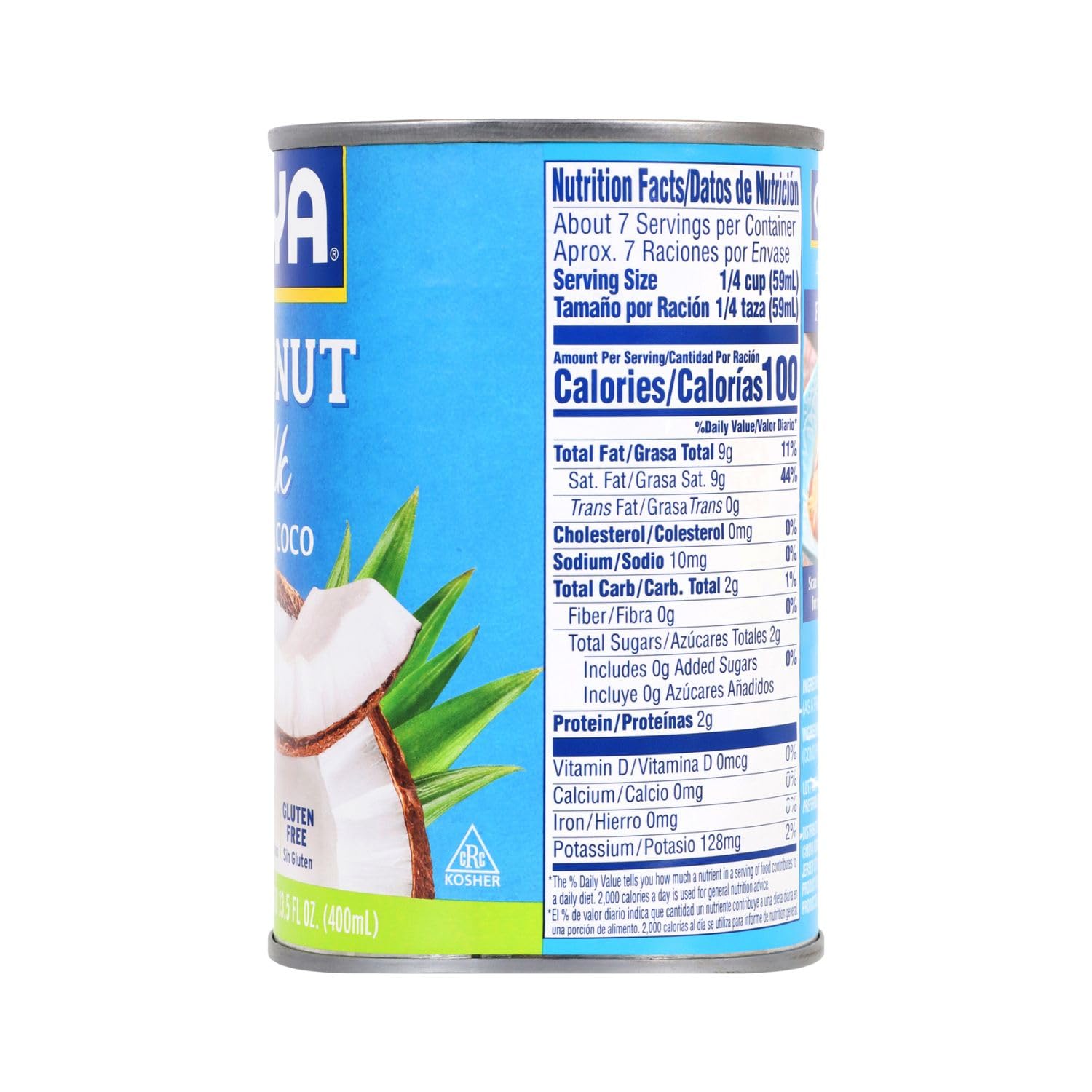 Goya Foods Coconut Milk, 13.5 Ounce (Pack of 6)
