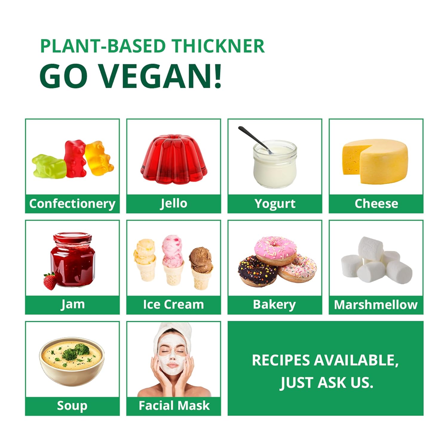 LIVING JIN Agar Agar Powder, 4 oz. Kosher, Plant-Based Gelatin Powder, Vegan Agar Agar, Vegan Jello, Sugar-Free, 100% Natural Red Algae