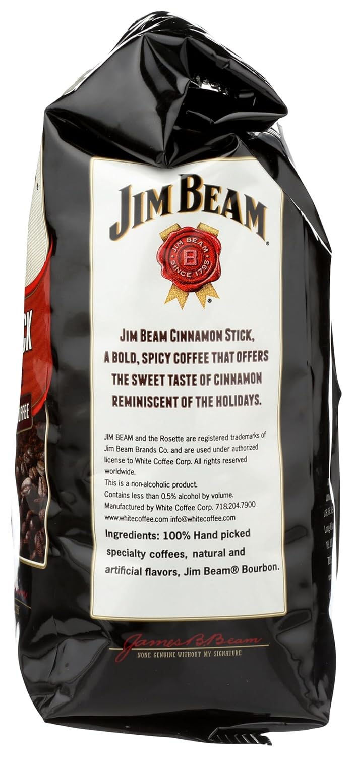 Jim Beam Cinnamon Stick Flavored Ground Coffee, 2 bags (12 oz ea.)