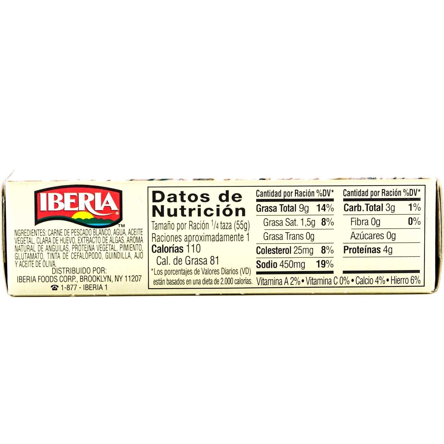 Iberia Baby Eels in Olive Oil, 4 oz Surimi Style Angulas