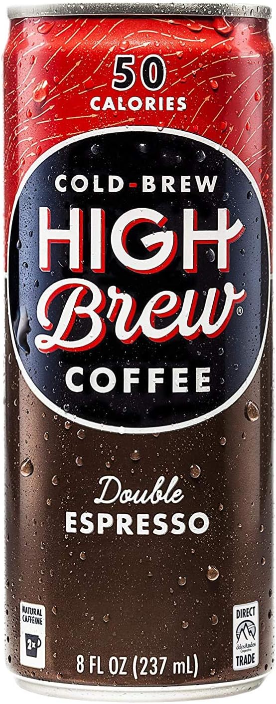 High Brew Coffee - Double Espresso - 8oz.(Pack of 24)