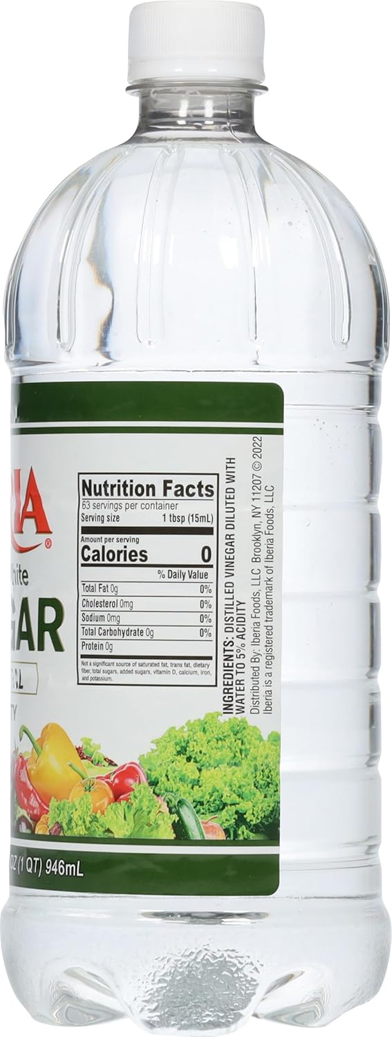 Iberia Distilled White Vinegar, 32 fl oz