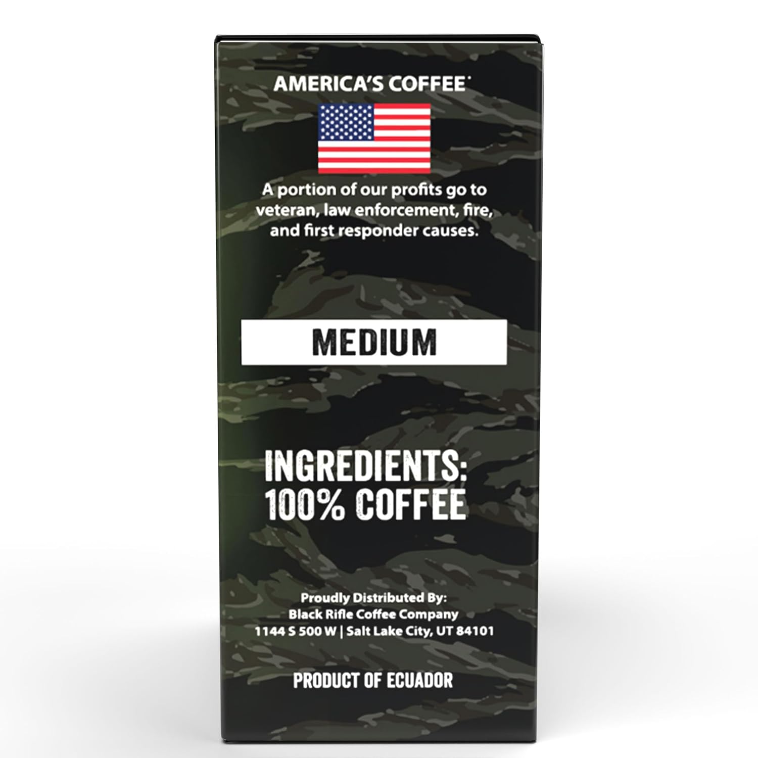 Black Rifle Coffee Company Instant Coffee Sticks - Roasted Blend Made from Pure Arabica Beans - Colombian & Brazilian Beans - Veteran Founded & American Made (Just Black, 48 Count)