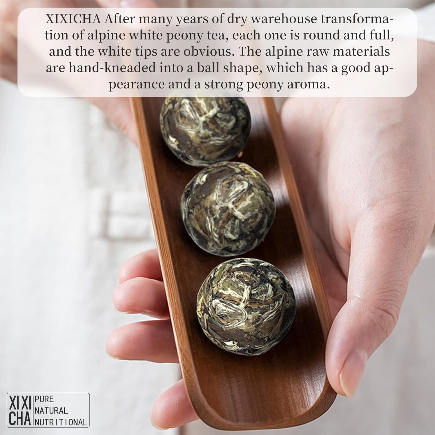 XIXICHA White Tea White Peony Tea 2013 Old White Tea Chinese Tea Fuding Dragon Pearls Tea7oz bai mu dan tea Organic planting-Rich in antioxidants 白茶 白牡丹茶