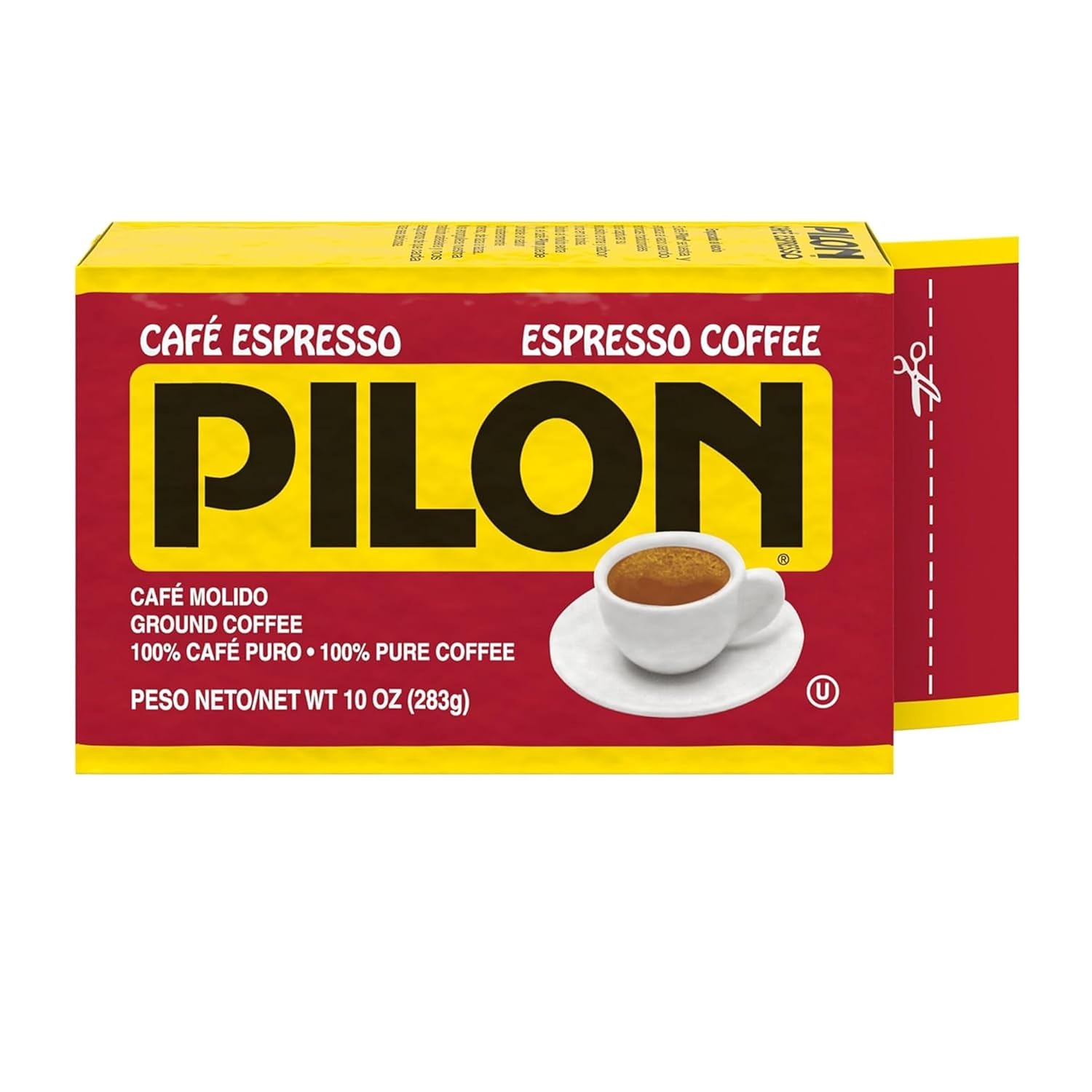 Pilon Espresso Arabica Coffee 10 Ounce (Pack of 4)