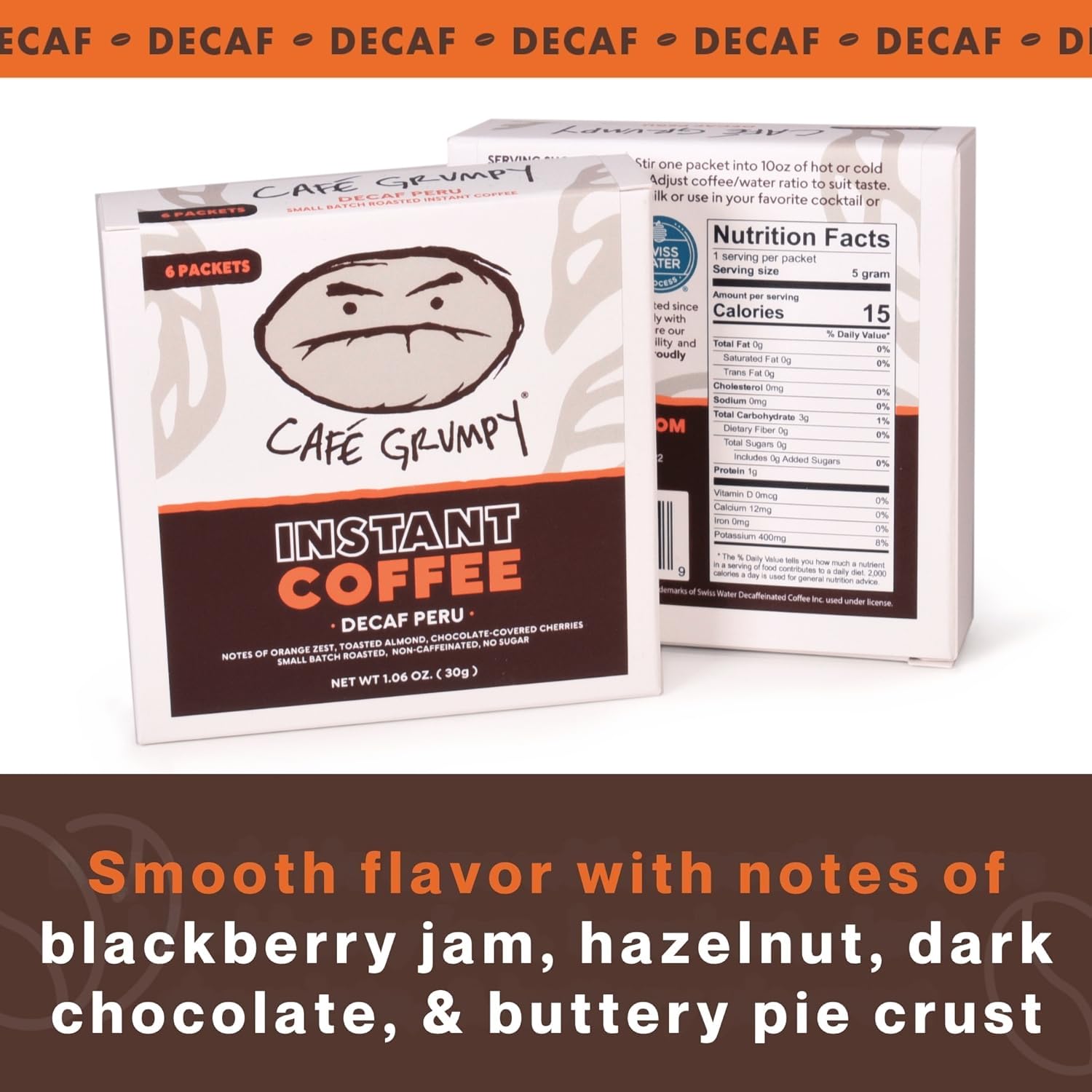 Café Grumpy Coffee Collection: Momentum Whole Bean & Decaf Instant Pack