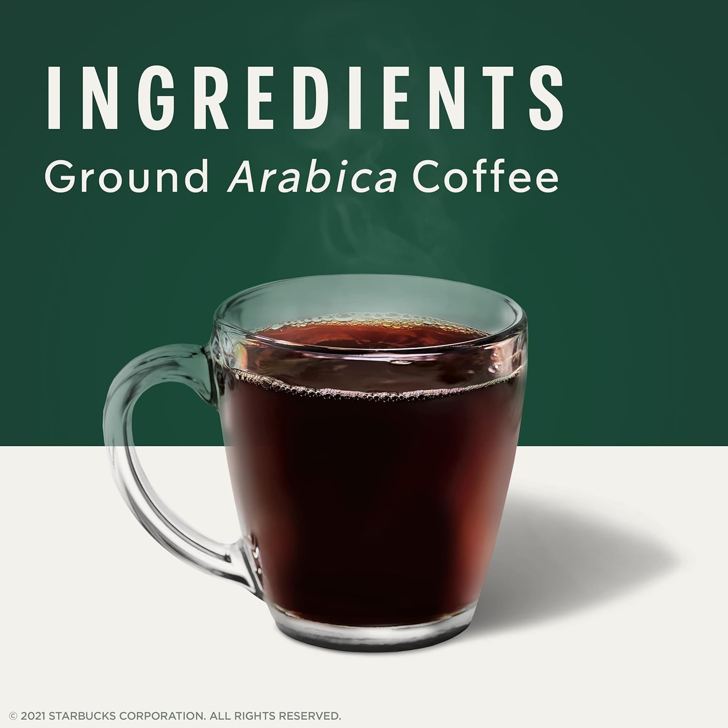 Starbucks Ground Coffee, Dark Roast Coffee, Italian Roast, 100% Arabica, 1 bag (18 oz)