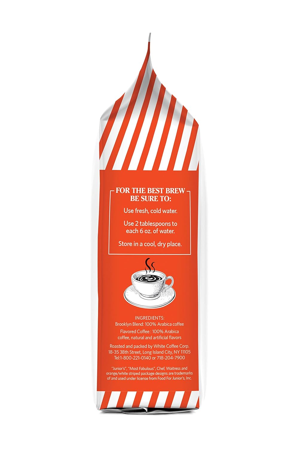 Junior's Most Fabulous Ground Coffee, 12 oz (Salted Caramel, 1 bag)