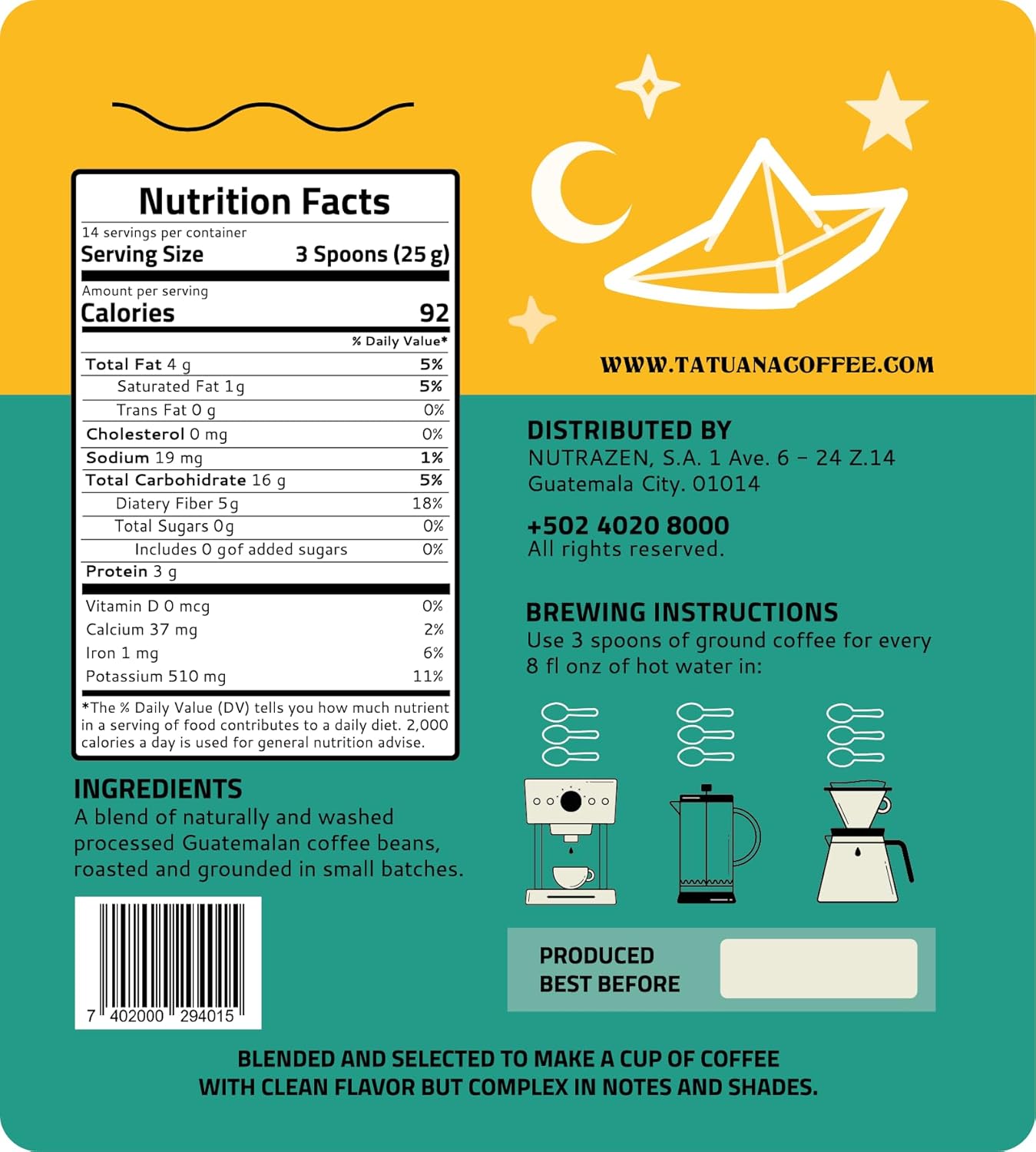 Tatuana Coffee Family Blend
