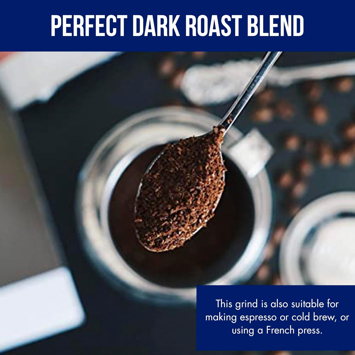 Nguyen Coffee Supply - Dalat Arabica Coffee and Stainless Steel 4oz Phin Filter Gift Set: Dark Roast Premium Ground Coffee [12oz Bag + 1 Filter]
