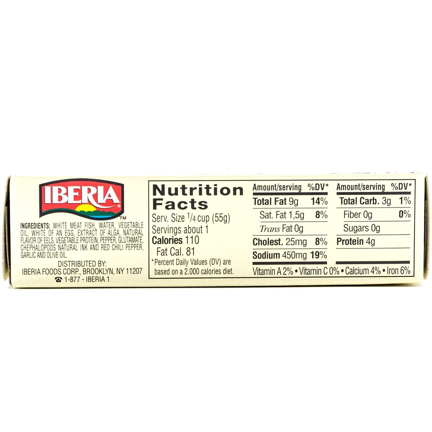 Iberia Baby Eels in Olive Oil, 4 oz Surimi Style Angulas