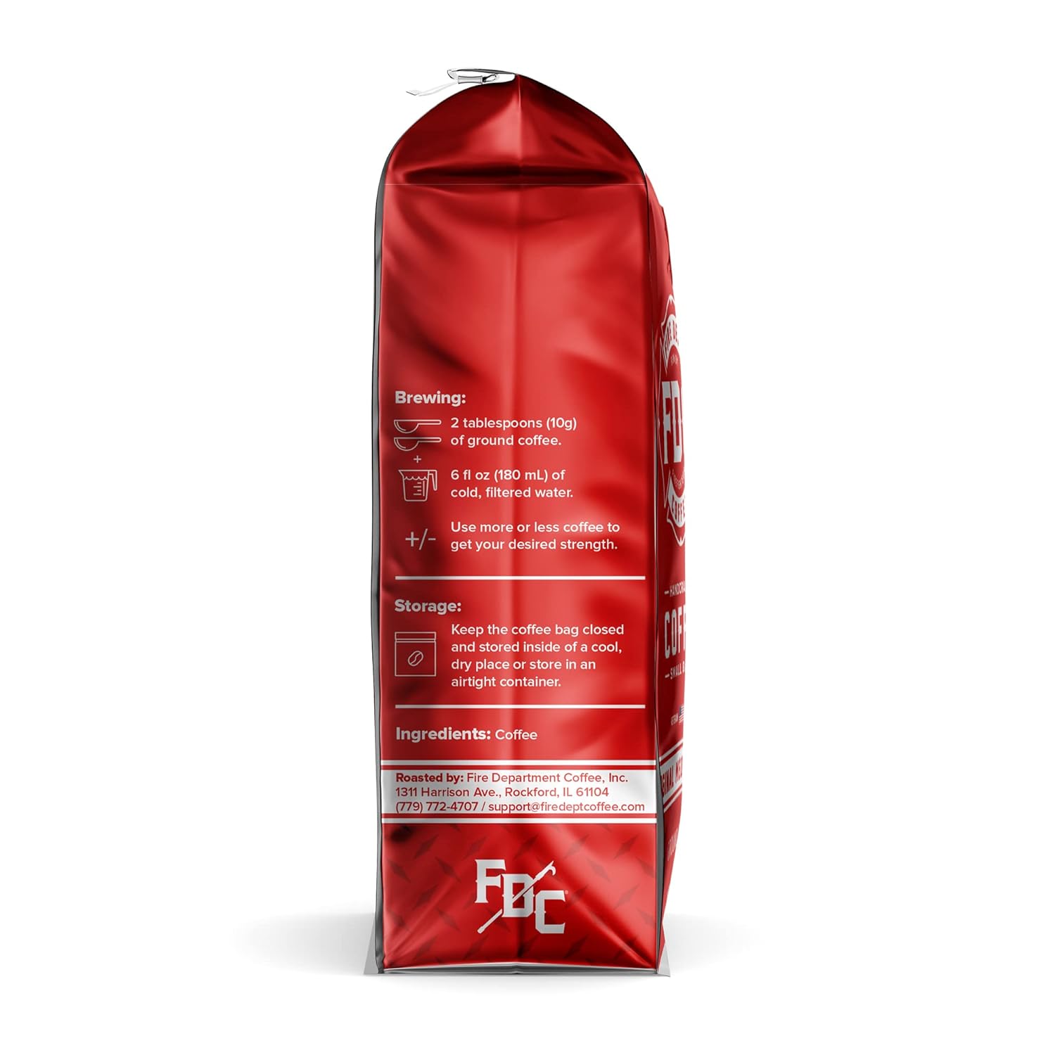 Fire Department Coffee - Veteran Owned - Original Blend & Dark Roast Ground Coffee Bundle - Medium & Dark Roast - Roasted in the USA - Handcrafted Coffee - 2x12 oz Bags