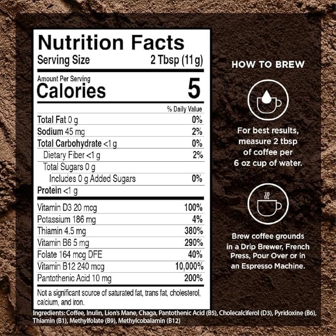 VitaCup Instant Focus Coffee 24ct & Focus Ground Coffee 10oz