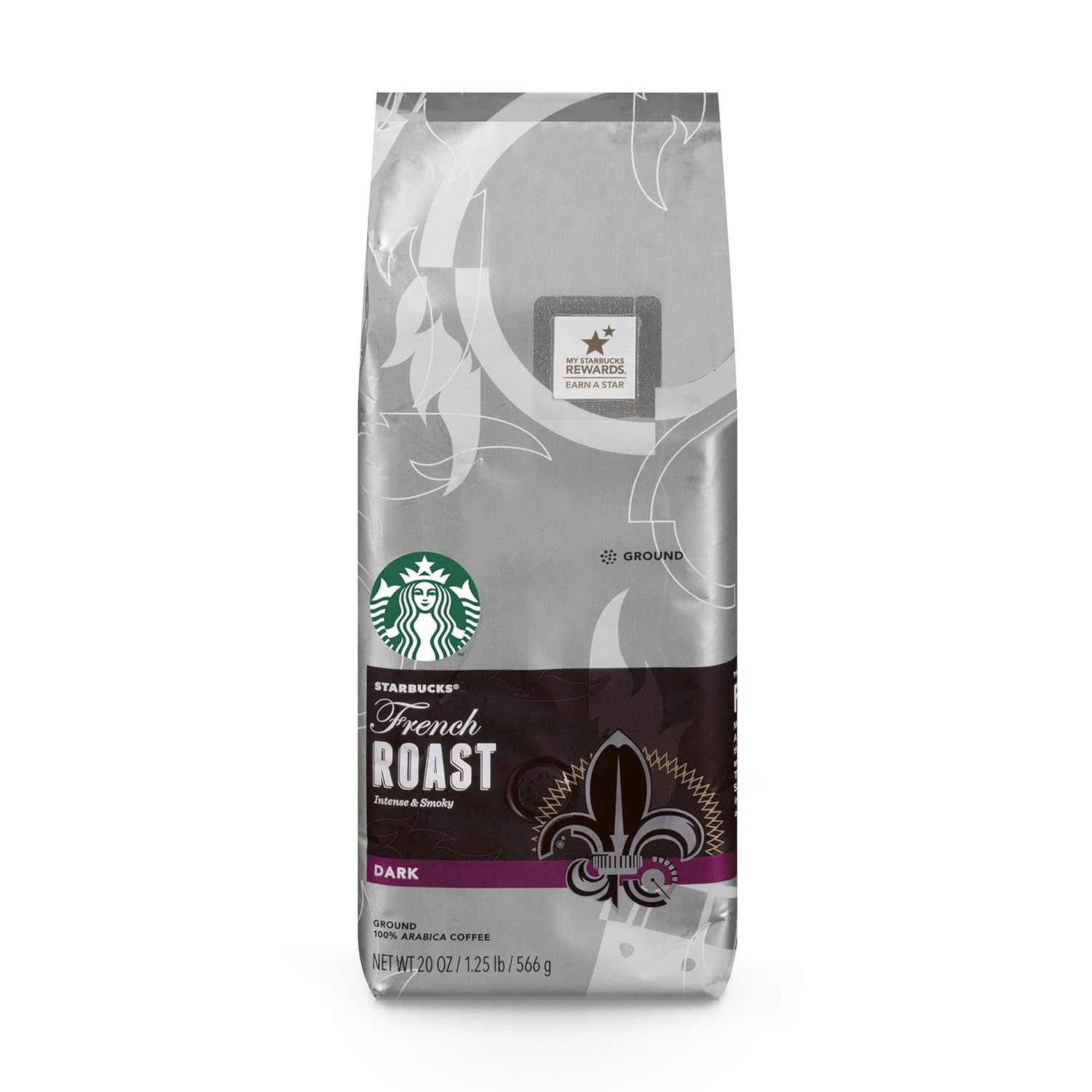 Starbucks Dark Roast Ground Coffee, Variety Pack, 3 bags (12 oz each)