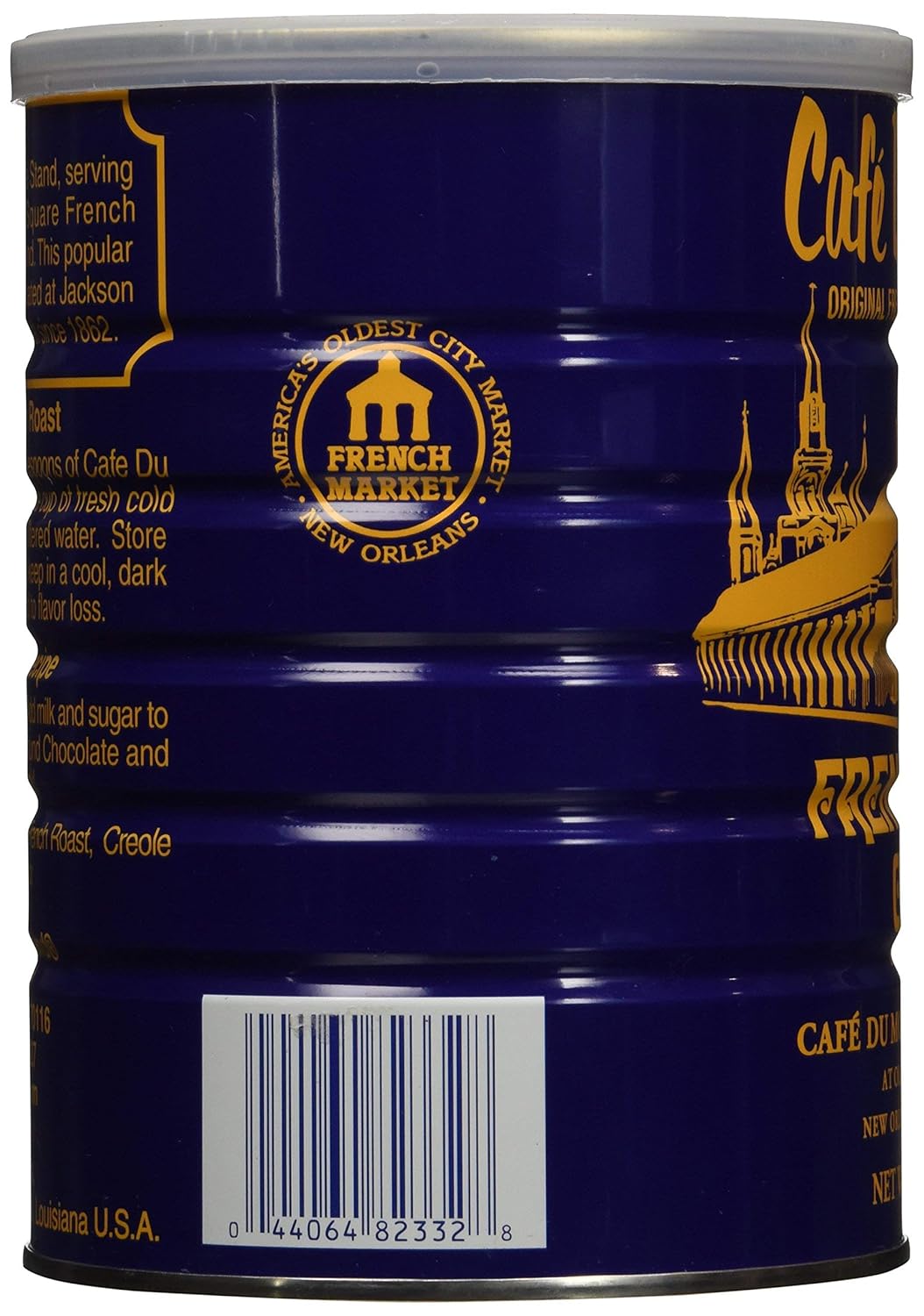 Cafe Du Monde French Roast Dark Coffee, 13 Ounce
