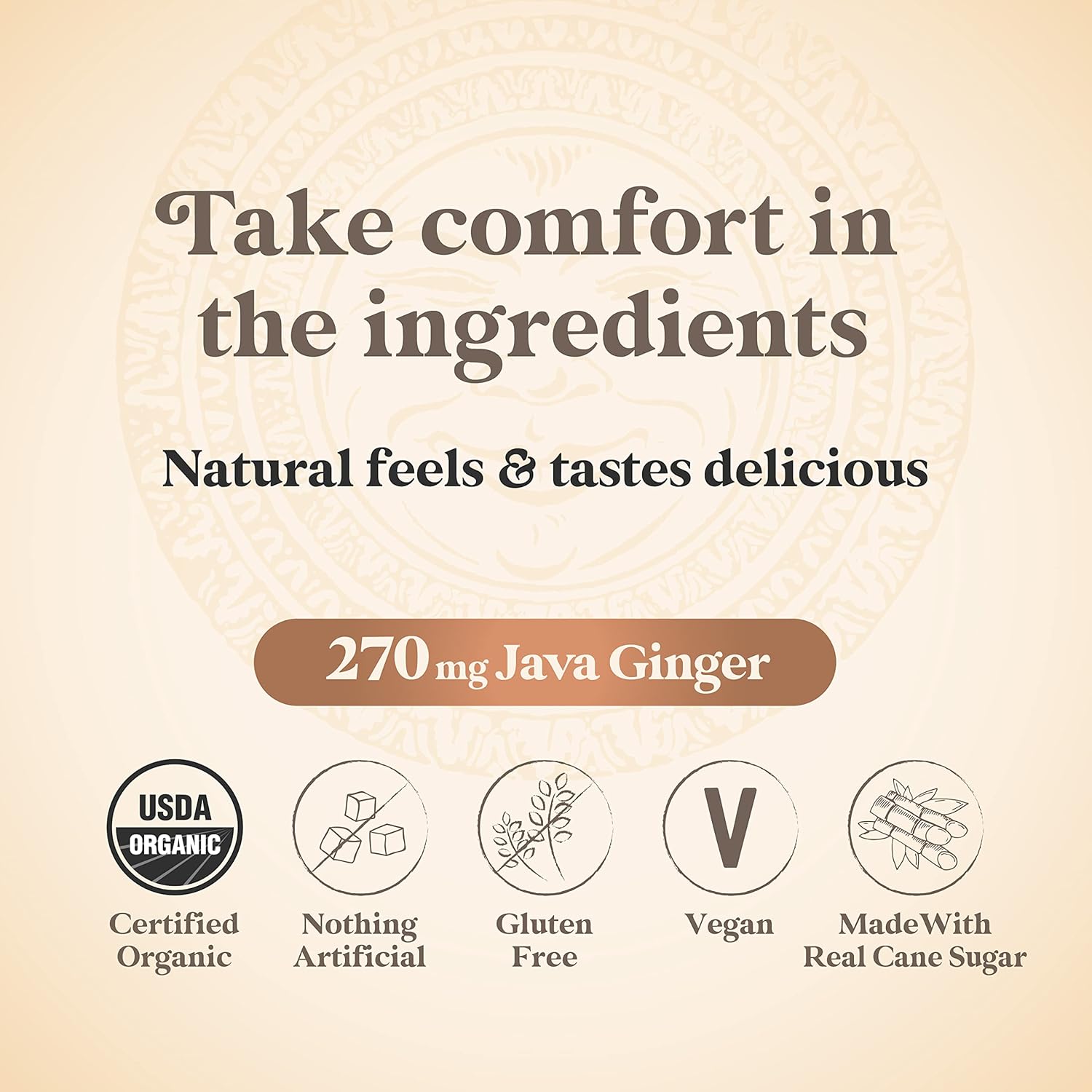 Chimes Mango Ginger Chews, 1lb Bag