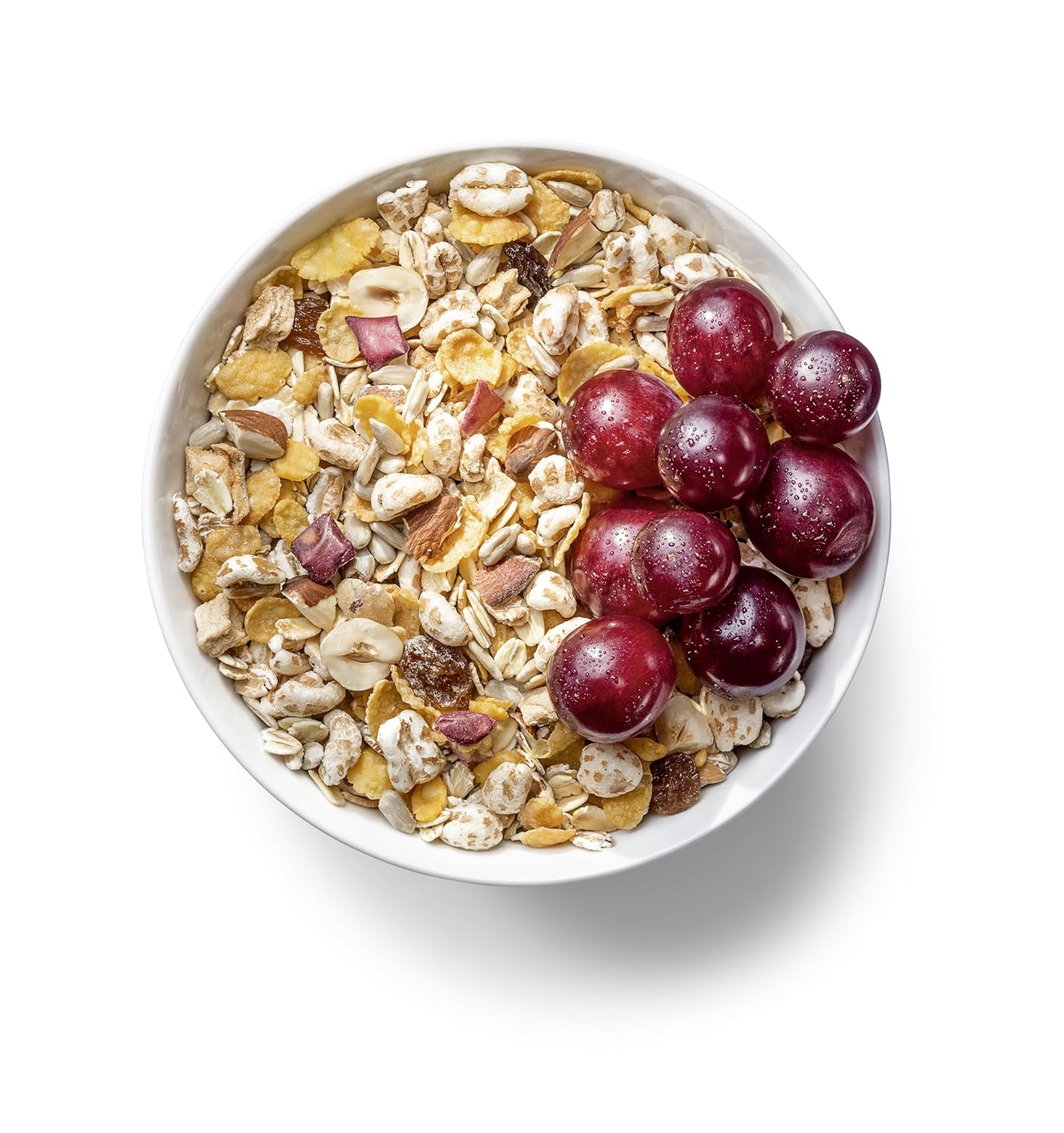 Familia Swiss Muesli Cereal, Premium Recipe with Spelt Flakes, Krispies, Fruit and Nuts, 0g Added Sugar, 21 Ounce (Pack of 6)